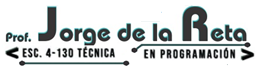 Logo Escuela Prof. Jorge de la Reta